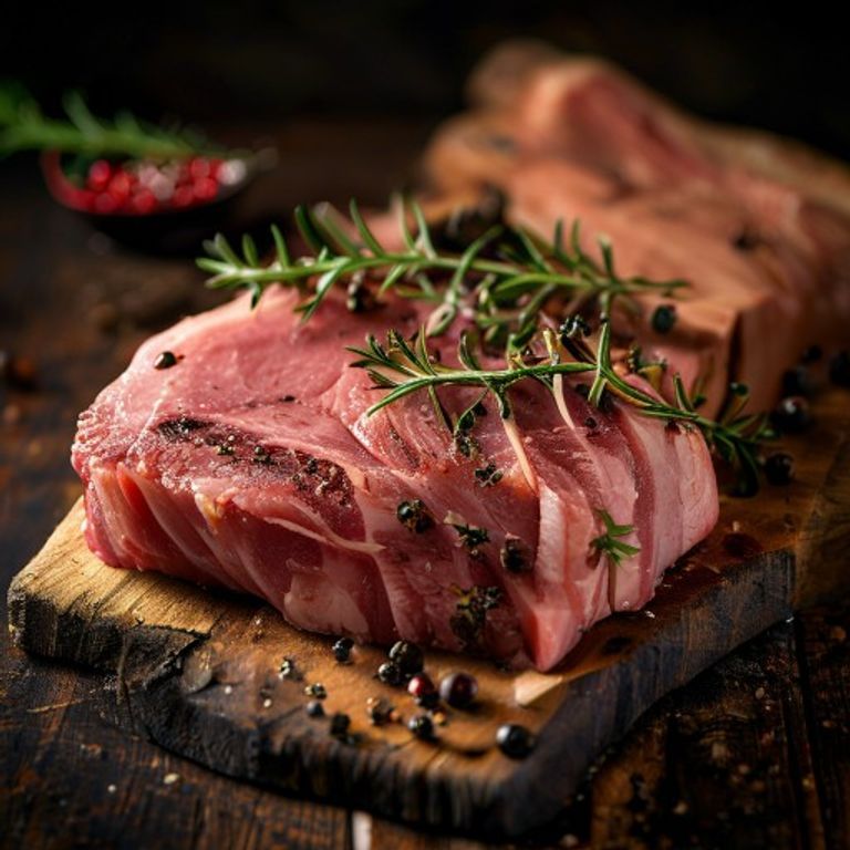 梅花豬肉